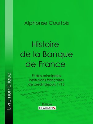 cover image of Histoire de la Banque de France
